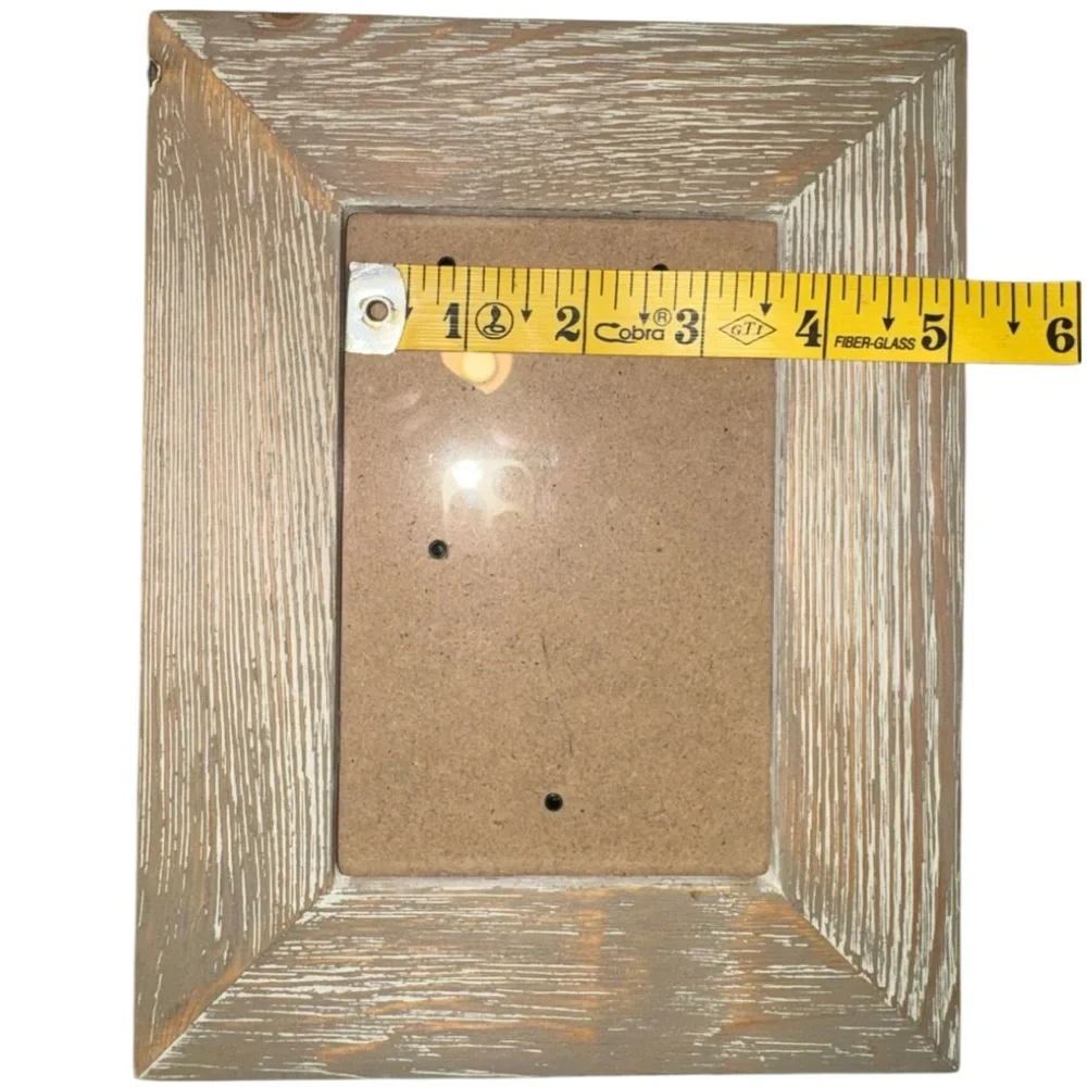 Rustic Brown Wooden Picture Frame